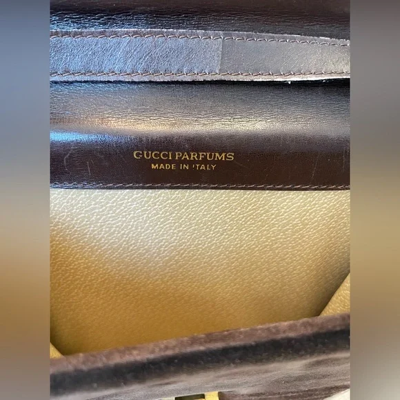 Gucci Chocolate Brown Suede Messenger Bag - Picture 4 of 16